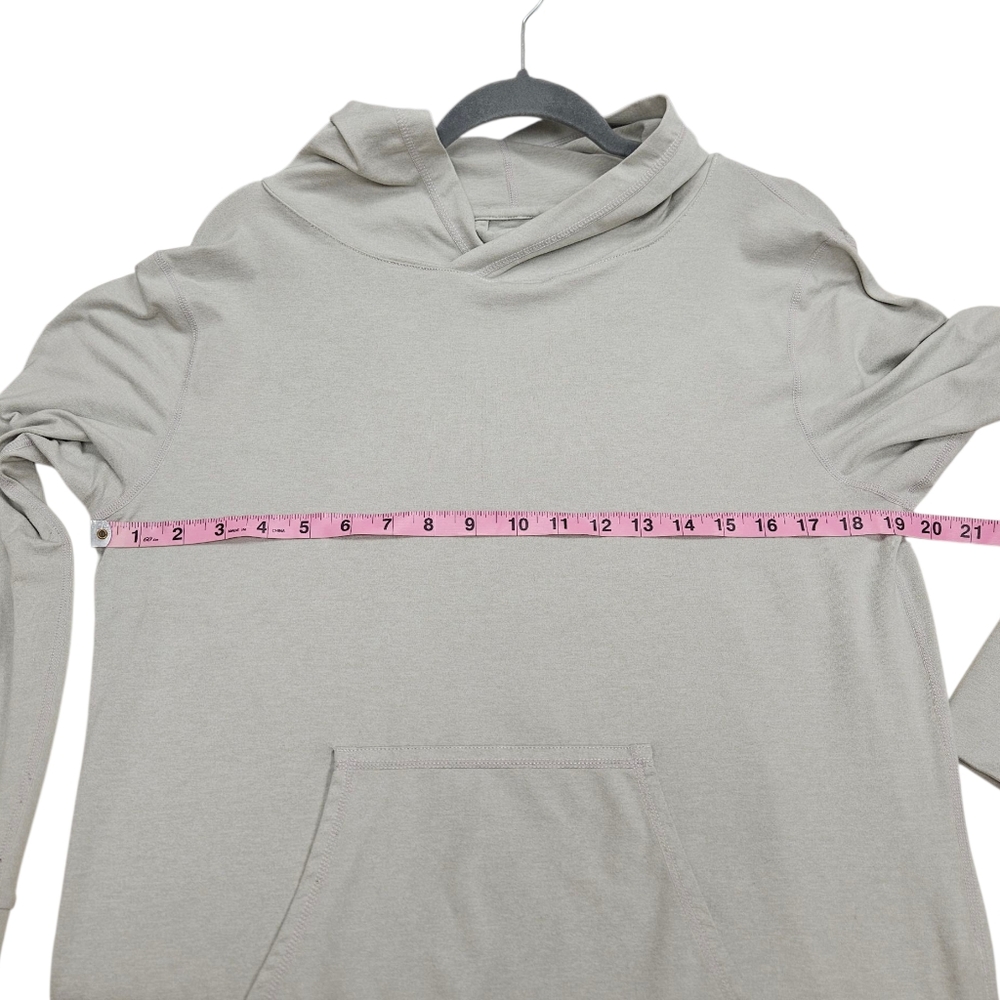 Vuori Halo Performance Pullover Hoodie Light Gray L - Picture 9 of 13